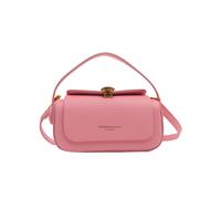 (Pink-Style b) Simple Fashion Mini Square Women Crossbody Bags 2025 Luxury Designer Purses And Handbags Box Shape Pure Color Shoulder Satchels