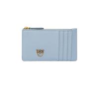 PINKO Airone Cardholder Sheep Nappa Light blue-antique Gold Größe: OS | Geldbörsen Outlet | Damen | Gelb
