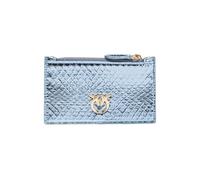 PINKO Airone Credit Card Ayers Lamin Light Blue-shiny Gold Größe: OS | Geldbörsen Outlet | Damen | Gelb