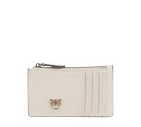Pinko Airone Kreditkartenetui elfenbein, Leder, Damen