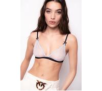 PINKO Alba Chiara 2 Reggiseno Pizzo Indemagliato Jacquard C/logo A Größe: S | BHs Outlet | Damen