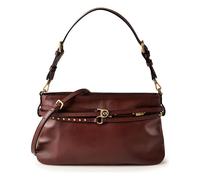 PINKO Belt Bag Classic Schultertasche Leder 33 cm rot