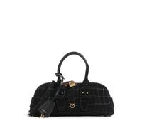 Pinko Bowling Horizontal Handtasche schwarz, Rauleder, Damen