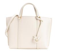 PINKO Carrie Classic Shopper M White - Antique Gold