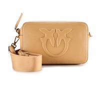 PINKO Carrie Umhängetasche Leder 20 cm braun