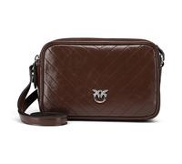PINKO Carrie Umhängetasche Leder 21.5 cm braun
