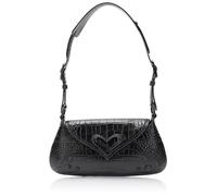 Pinko Damen 520 Shoulder Classic Leder St. Coco glänzend Tasche, Z99b_Black Limousine Block Color
