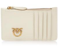 Pinko Airone Kreditkartenetui elfenbein, Leder, Damen