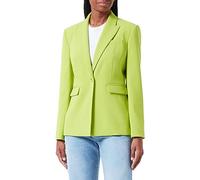 Pinko Damen Humahuaca Jacke Crepe Stretch Blazer, S63_Giallo Lime, 36