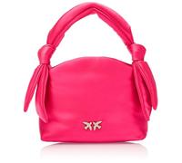Pinko Damen Knots Mini Pouch Satin Tasche, N17_pink