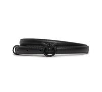 Pinko Damen Love Berry H1 Belt VIT.Seide Gürtel, Z99b_schwarz Limousine Block Color, L