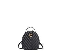 PINKO Love Click City Rucksack Leder 24.5 cm black (TAS003395)