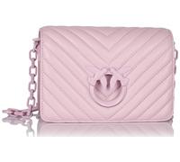 Pinko Damen Love Click Mini Sheep Nappa Chevron Tasche, wgb_lila-Block Color
