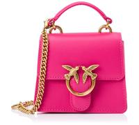 PINKO Love One Top Mini Bag Handtasche Leder 12 cm pink pinko