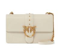Pinko Damen Taschen Weiß Umhängetasche mit Logo Love Birds Diamond Cut