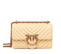 PINKO Damentaschen, Toilettenartikel und Koffer Love One Mini DC Sheep Nappa Chevron Tasche