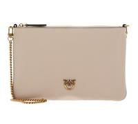 PINKO Flat Classic Beige - Smoke Grey - Antique Gold
