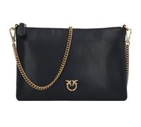 PINKO Classic Clutch Tasche Leder 24 cm black (100455-A0F1-Z99Q)