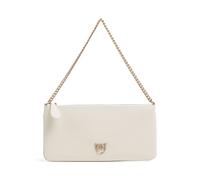 Pinko Damen Horizontal Flat Kalb Tasche, Z14q_weiß Seide antik Gold
