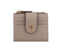 PINKO Geldbörse Leder 10.5 cm beige