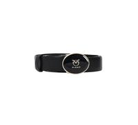 Pinko Gürtel Round Enamel H2,8 Belt Art. 105478A2QL, Schwarz , XS