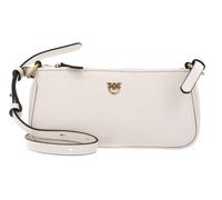 PINKO Half Moon Horizontal Mini Vite White + White + Antique Gold