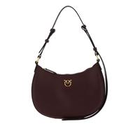 PINKO Half-Moon Mini Bag S Burgundy Wine - Antique Gold
