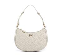 Pinko Half Moon Mini Schultertasche elfenbein, Leder, Damen