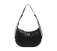Pinko Half Moon Mini Schultertasche schwarz, Leder, Damen
