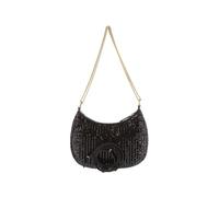 PINKO Half Moon Umhängetasche 26 cm schwarz