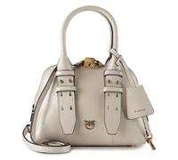 PINKO Handtasche Leder 21 cm beige