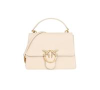 Pinko Love One Classic Handtasche beige, Leder, Damen