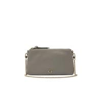 Pinko Hobo Bags - Rectangular Crossbody Bag In Taupe-Grey Leather - Gr. unisize - in Grau - für Damen