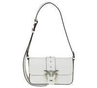 Pinko Hobo Bags - Slouchy White Leather Shoulder Bag With Removable - Gr. unisize - in Weiß - für Damen