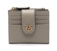 PINKO Geldbörse Leder 10.5 cm beige