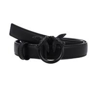 Pinko Damen Love Berry H2 Belt VIT.Seide Gürtel, Z99b_Schwarz Limousine Block Color, XS