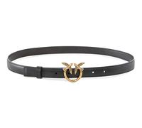 PINKO Love Berry H2 Belt W100 Black - Antique Gold