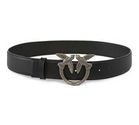 PINKO Love Berry H4 Belt W95 Black - Old Silver