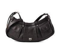 PINKO Love Body Schultertasche Leder 31 cm braun