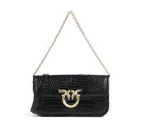 Pinko Love Box Horizontal Schultertasche schwarz, Leder, Damen