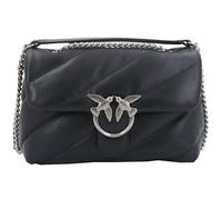 Pinko LOVE CLASSIC PUFF CL SHEEP NAP, Damen Handtasche, Z99O_NERO-OLD SILVER,