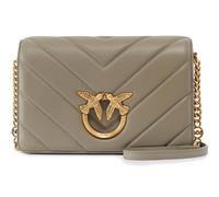 Pinko Love Click Classic Umhängetasche taupe, Leder, Damen