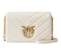 Pinko LOVE CLICK CLASSIC SHEEP NAPPA, Damen LOVE CLICK CLASSIC SCHAFNAPPA, Z14Q_BIANCO SETA-ANTIQUE GOLD,
