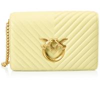 Pinko Love Click Classic Sheep Nappa Chevron, Damen-Tasche, S14Q_Heu-Antique Gold, S14q_Heu-Antik-Gold