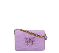 Pinko Love Click Mini Chevron purple tulip