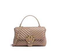 Pinko Love Lady Puff Classic Handtasche hellbraun, Leder, Damen
