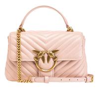 PINKO Love Lady Puff Mini CL Sheep Nappa Chevron S Cipria - Antique Gold