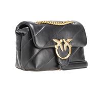 Pinko Love Mini Puff Cl Sheep Nappa, Damen-Tasche, Einheitsgröße, Z99q_schwarz-antique gold, Einheitsgröße