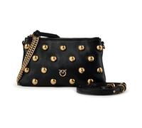 PINKO Love Mini Schultertasche Leder 21 cm schwarz