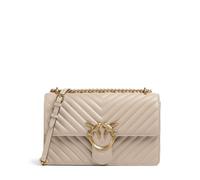 Pinko Love One Classic Schultertasche beige, Schafsleder, Damen